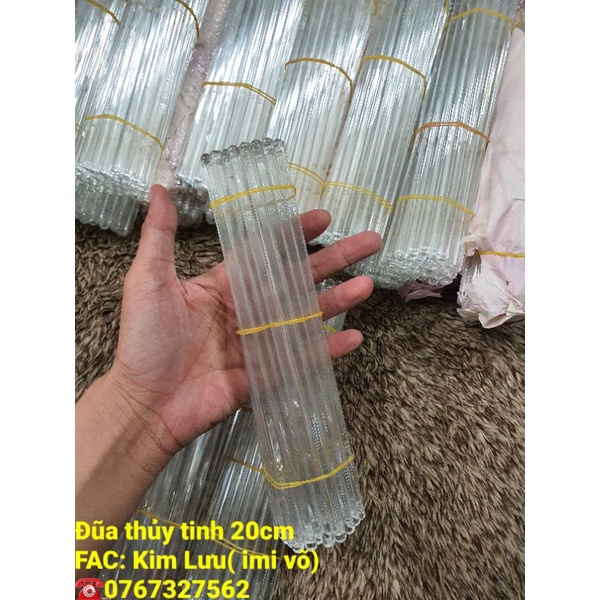 Đũa thủy tinh 20cm