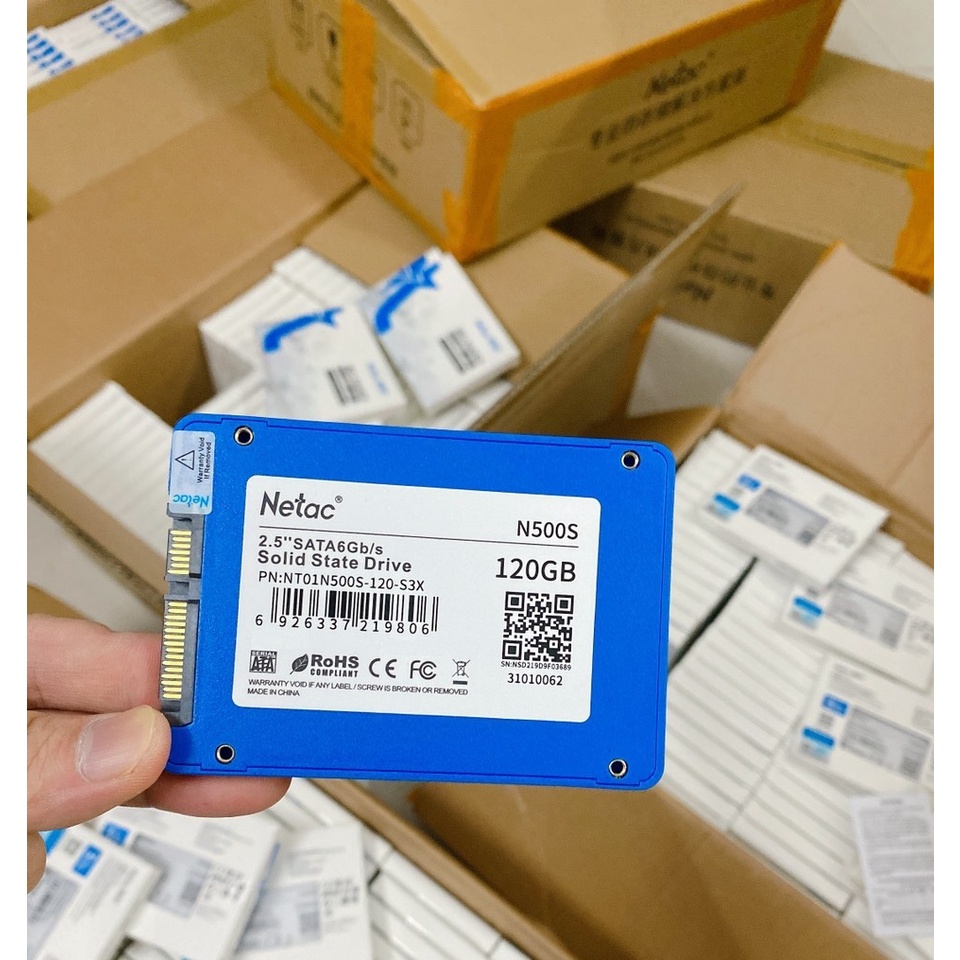 SSD Netac 120GB 2.5inch SATA3 6Gb/s Chính Hãng - Bảo hành 36 tháng