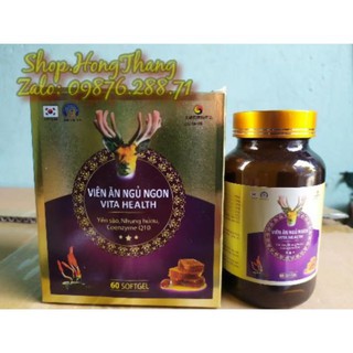 Viên ăn ngủ ngon vita health bồi bổ cơ thể