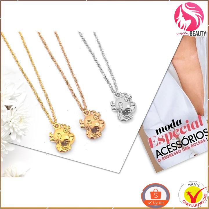 DÂY CHUYỀN TITAN SỬU NHI SIÊU CUTE 3 MÀU HOT
