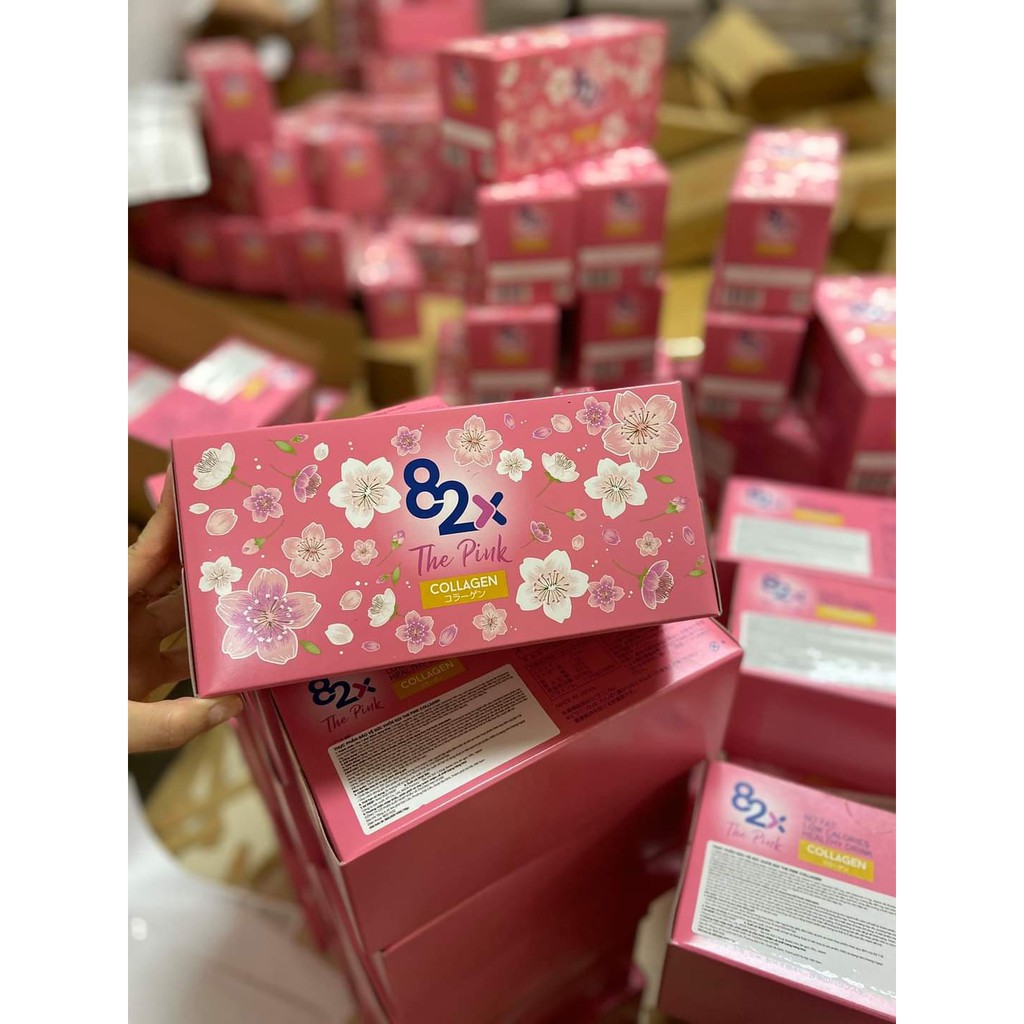 [có 3 món quà để chọn] Collagen 82X The Pink -  Nước Uống Đẹp Da 82X The Pink Collagen, 82X The Pink | Thế Giới Skin Care