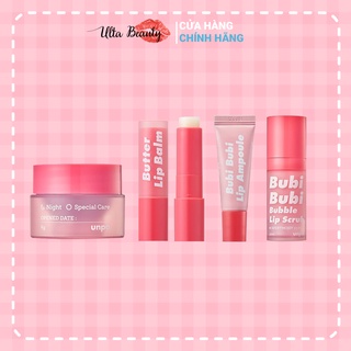 Tẩy tế bào chết môi unpa bubi bubi bubble lip scrub