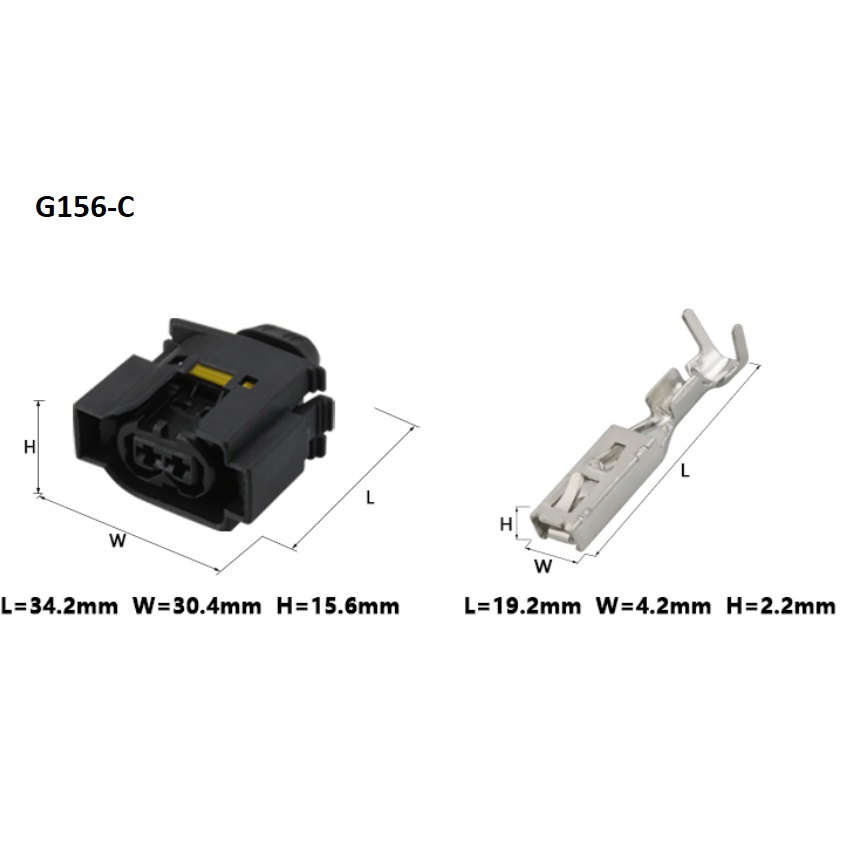 G156-Giắc cắm máy phát điện 2 lỗ 3.5mm