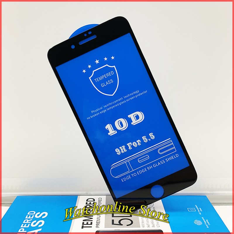 Kính Cường Lực iphone 10D Mới Nhất Full Màn iPhone 6 6s 6Plus 6sPlus 7plus 8Plus 12 mini 12 pro max