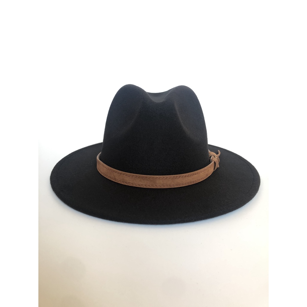 Mũ Phớt Fedora Vành Rộng Thời Trang Nam Nữ Phong Cách Lịch Lãm