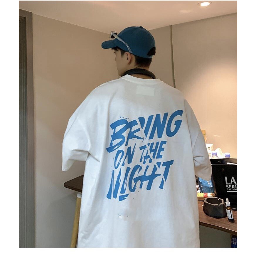 Áo thun tay lỡ.Hình Bring. CoolZ phông Unisex nam nữ Cotton oversize form rộng phong cách Hiphop CZ063 | BigBuy360 - bigbuy360.vn
