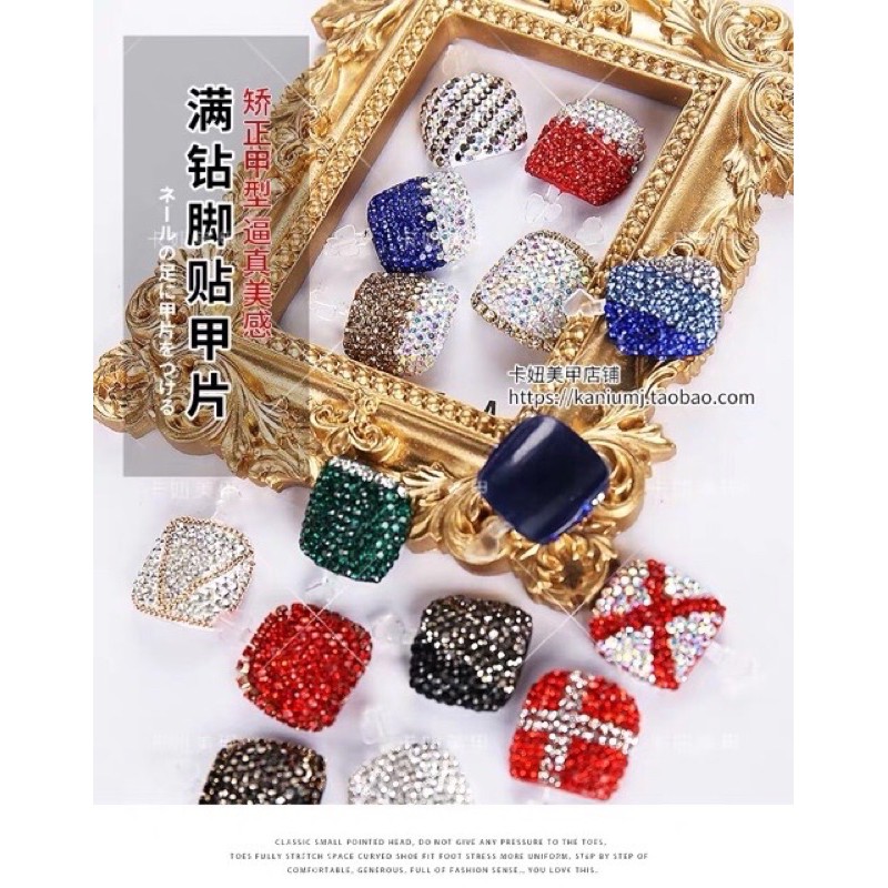 Móng úp chân 600 móng