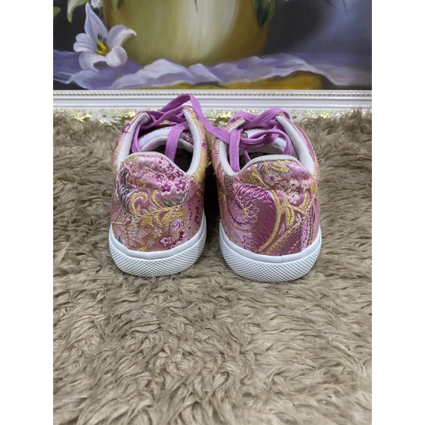 Giày si vải gấm size 37