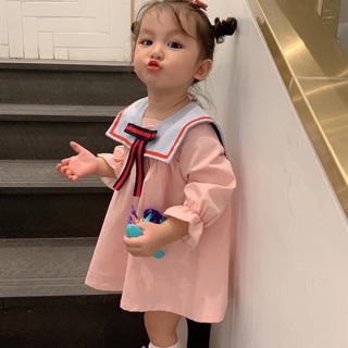 Váy nơ hồng cho bé