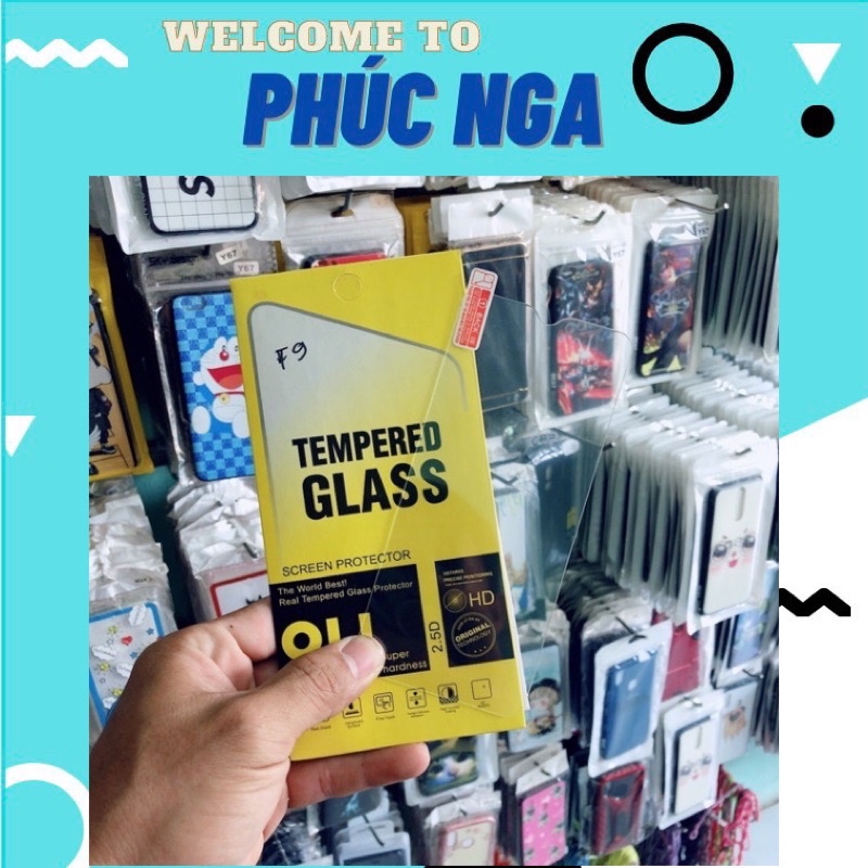 combo 2c Cường lực Oppo F9/Realme 2 pro/Realme 5/Realme 5i/realme 6/realme 6i/realme C3/realme C3i/realme 3 pro/realme 2