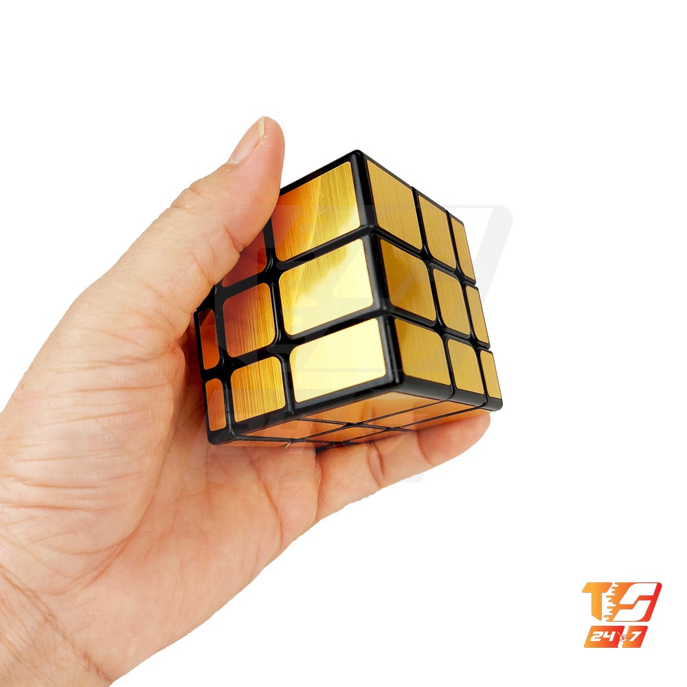 Khối Rubik 3x3 Biến Thể Vàng MoYu MeiLong Mirror - Đồ Chơi Rubic Gương 3 Tầng 3x3x3