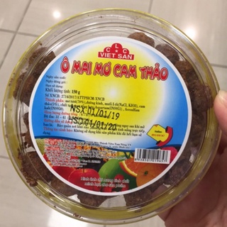 Ô mai mận/ mơ cam thảo/ khía/ cơm việt san