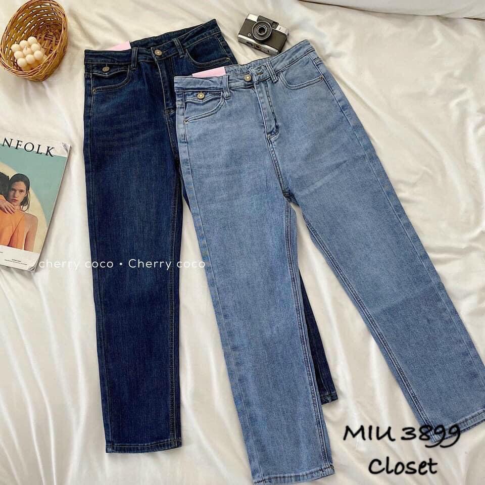 Quần jeans ôm form 9 tấc Bazic Hàn Quốc - mã 3899 | BigBuy360 - bigbuy360.vn