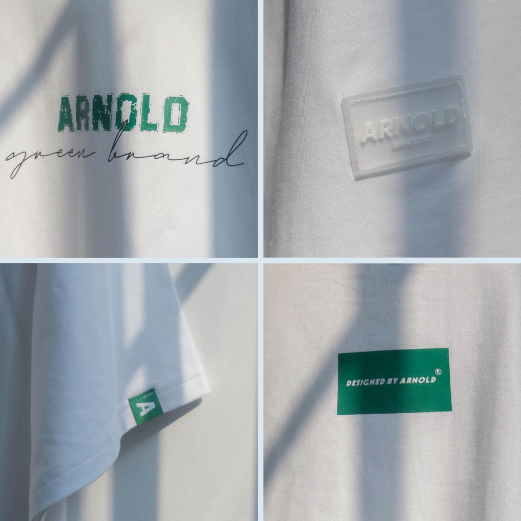 [Mã BMBAU50 giảm 7% đơn 99K] Áo thun nam nữ Form Rộng Tay Lỡ Unisex - Tee Arnold vải cotton 4 chiều - Local Brand | BigBuy360 - bigbuy360.vn