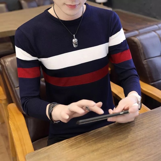 Áo len cổ tròn nam | BigBuy360 - bigbuy360.vn