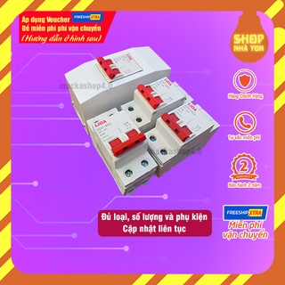 LIOA Aptomat MCB 2 PHA, CB tép 2 pha Cầu dao bảo vệ an toàn chống quá tải 16A - 63A dòng cắt 4.5KA