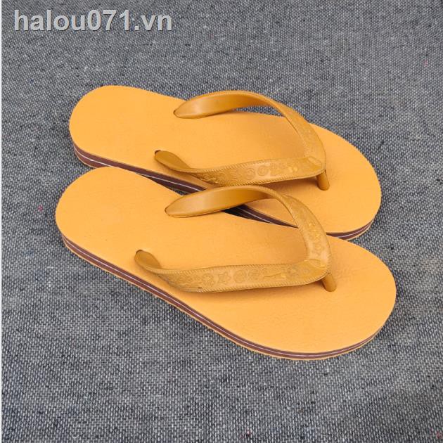 ✿Ready stock✿  Thailand Xingma Elephant brand flip flops comfortable shoes for men and women wear-resistant Vietnam waterproof non-slip beach