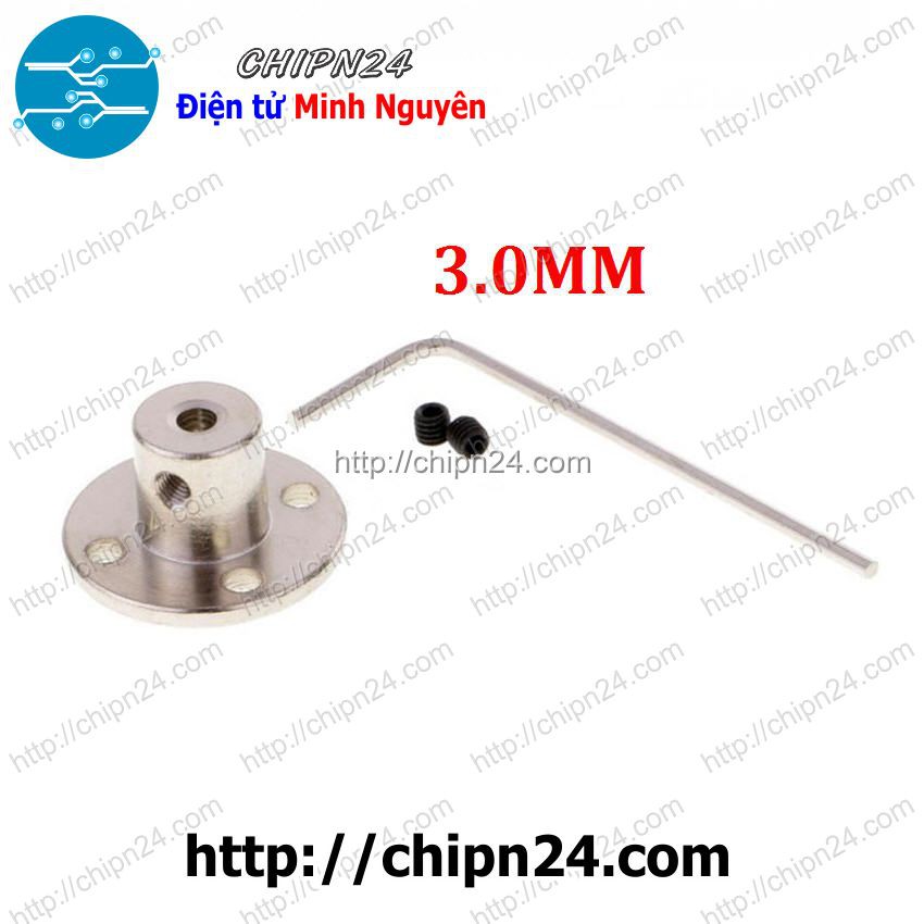 [1 CÁI] (F115) Khớp mặt bích 3mm (tặng Cây Mở Lục Giác M3)