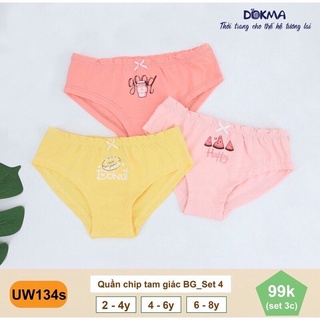 Quần đùi chip bé gái DOKMA (W022)