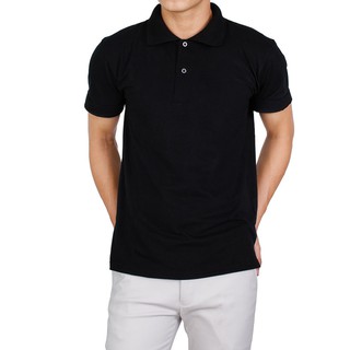 Áo thun cá sấu nam có cổ cực xịn Trắng-Đen-Xám