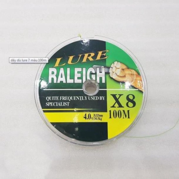 Dù câu cá PE dù câu lure X8 7 màu dù câu lure cao cấp siêu bền có thể nối liền 1000m Đồ Câu Việt Bắc