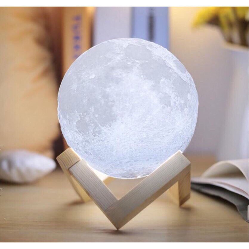 [ ĐÈN LOẠI 1 ] Đèn ngủ mặt trăng 3D - Phiên bản 2021, size 10cm-12cm-15cm-18cm-20CM- BH 1 ĐỔI 1