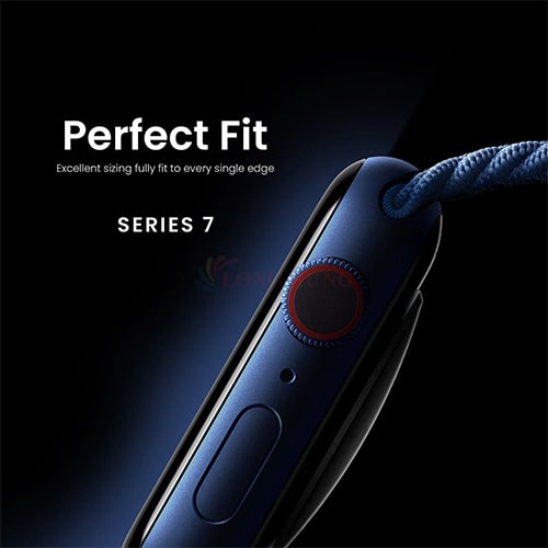 Dán màn hình cường lực chống va đập Zeelot Apple Watch 41/45mm - Hàng chính hãng