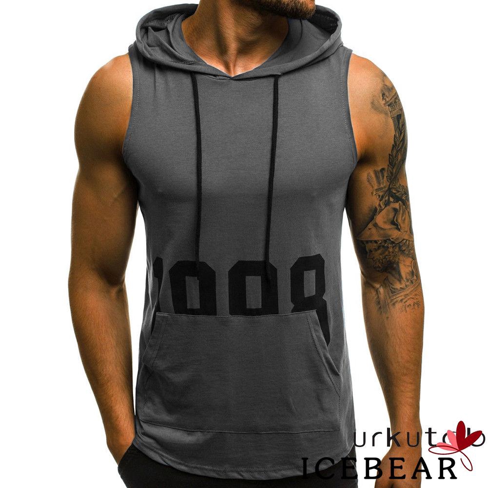 Áo hoodies có mũ cho nam phòng GYM