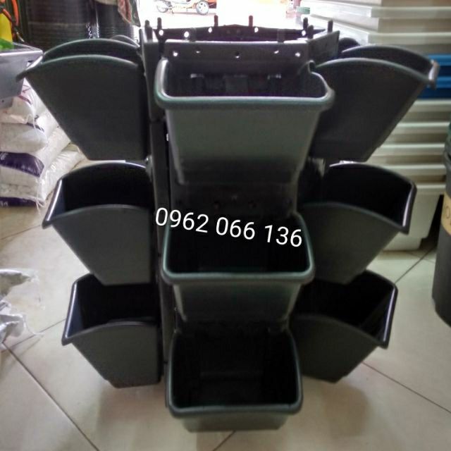 Set 5 bộ chậu treo tường đứng tiện dụng