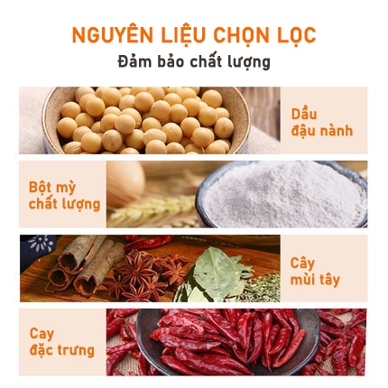 Que cay Dong Dong tổng hợp – đồ ăn vặt Trung – sản phẩm chính hiệu mùi vị đặc trưng
