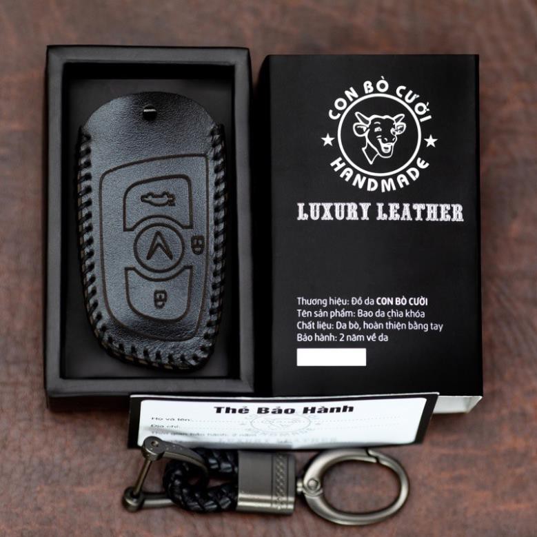 Bao Da Chìa Khóa Vinfast Lux[Bảo hành 2 năm]🐂Da bò 100% | BigBuy360 - bigbuy360.vn