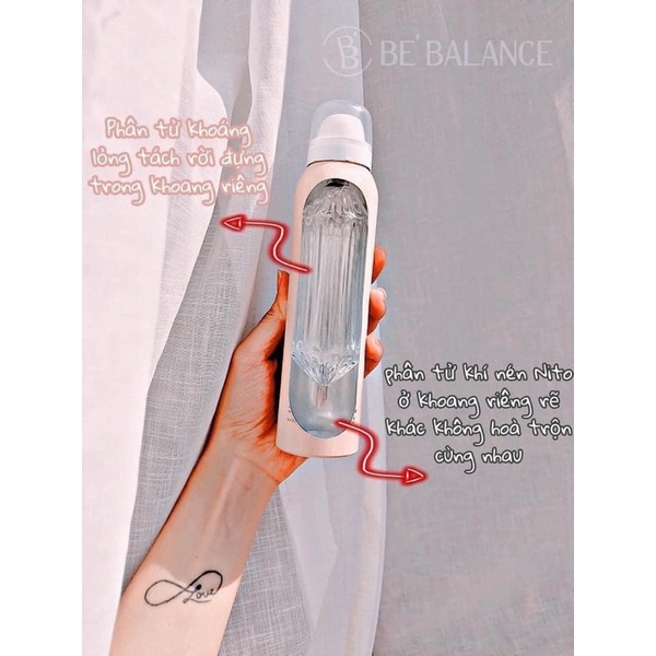 XỊT KHOÁNG TRÁNG GƯƠNG BE'BALANCE VIVID MIST