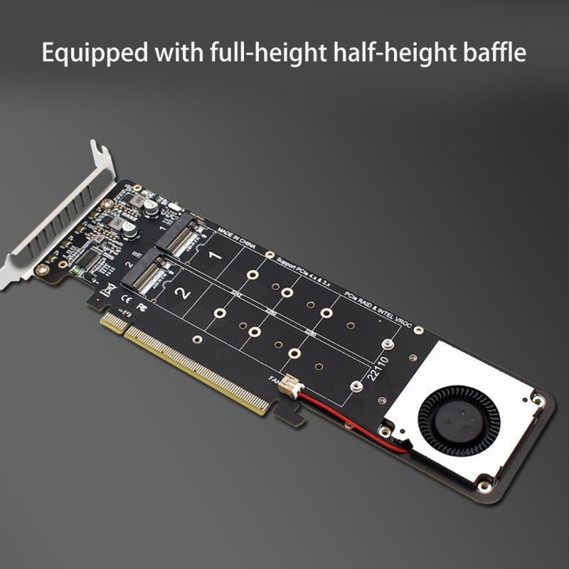 Thẻ mở rộng chuyển đổi M.2 NVME M sang PCIE 4.0 X16 14000Mb/s