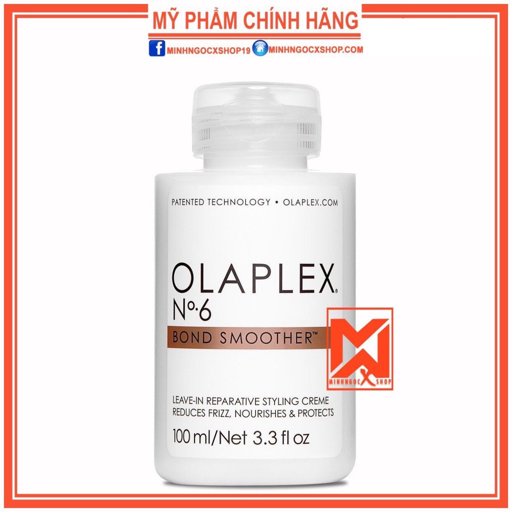 Kem xả khô OLAPLEX NO6 100ml chính hãng - OLAPLEX BOND SMOOTHER