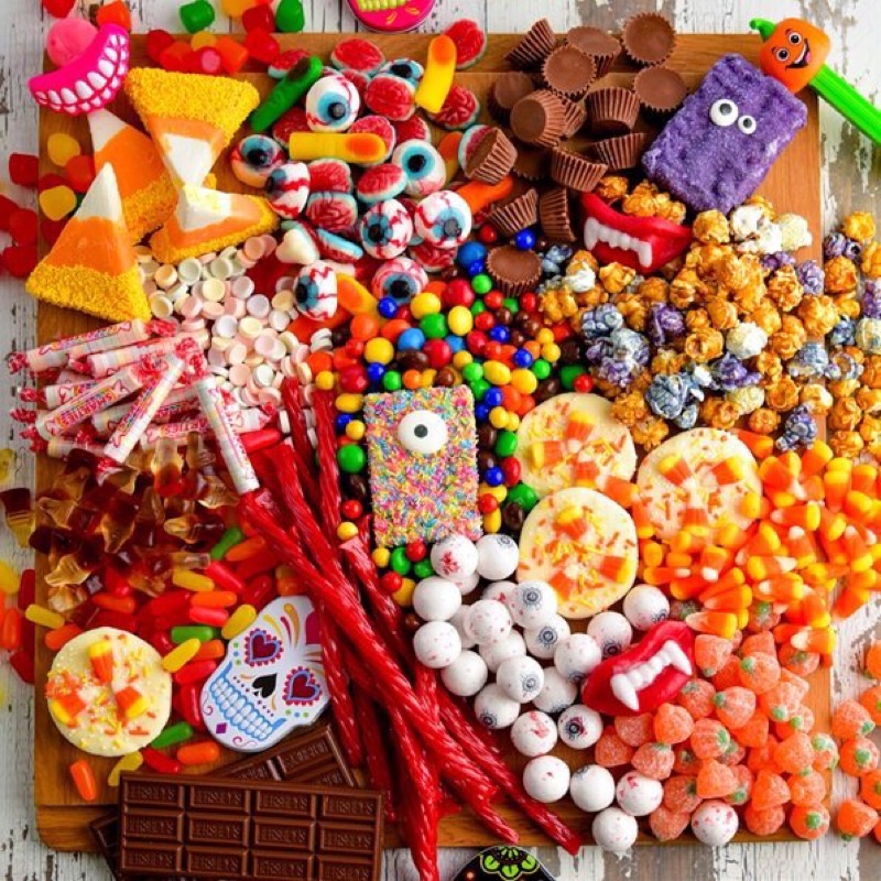 (Hàng sẵn giao ngay)Combo 5 viên kẹo Halloween 2021