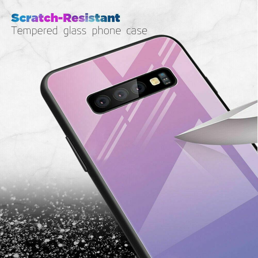 Ốp lưng màu gradient cho điện thoại Samsung S10 Plus