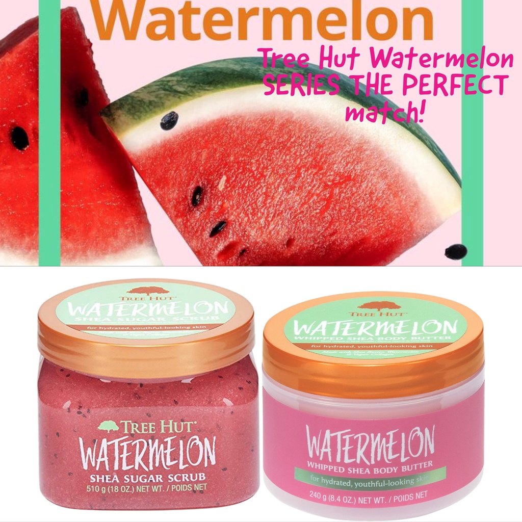Whipped body butters Tree hut 240g - Kem dưỡng thể số 1 Hoa Kì- Nhiều mùi hương- Bơ dưỡng thể tree hut