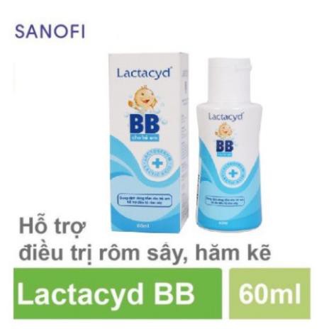 Sữa tắm gộị trẻ em LACTACYD BB 60ML