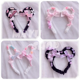 Headband Lolita Băng đô thú lông cute