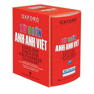 Sách MCBooks - Từ Điển Oxford Anh - Anh - Việt (Bìa Đỏ Cứng)