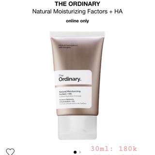 The Ordinary Natural Moisturizing Factors + HA