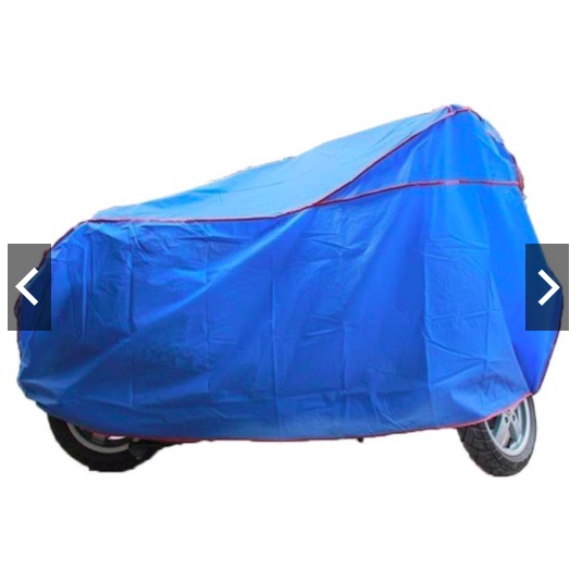 Bạt Trùm Che Hết Xe Máy Vải PE Phủ PU Cao Cấp Nhất Chất Lượng Cao, Chống Rách