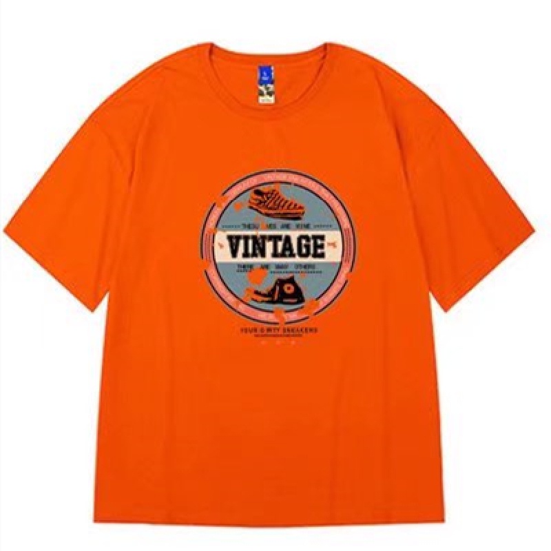 Áo Thun Tay Ngắn Cổ Tròn In Chữ Size M-8XL Thời Trang Mùa Hè Cho Nam