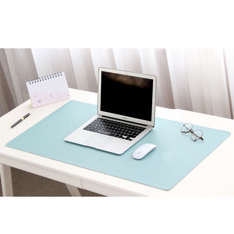 Lót chuột da cỡ lớn (Mouse Pad 2 mặt) size 120x60 80x40 60x30 cm nhiều màu sắc