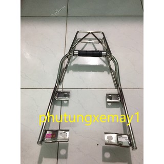 Cảng sau gắn xe Dream lùn chất liệu inox