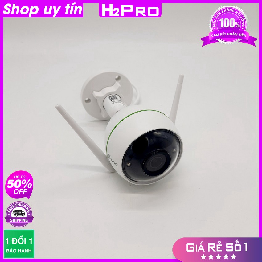 [RẺ VÔ ĐỊCH] Camera an ninh ngoài trời ko dây ezviz C3WN 2MP H2Pro, camera an ninh gia đình siêu nét, nhỏ gọn