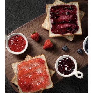 Combo Bánh mì đen lúa mạch thùng 500g + Mứt hoa quả không đường, ít calo 150g