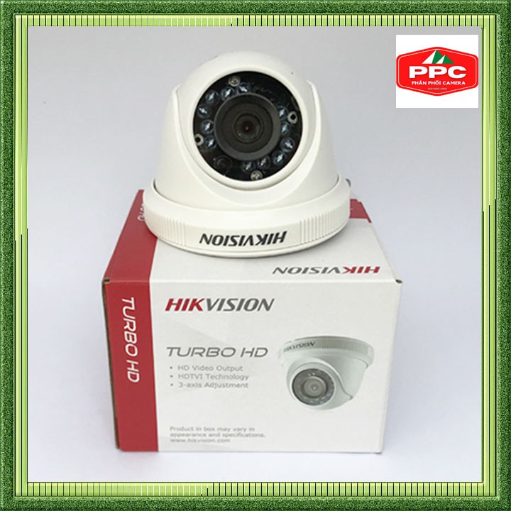 Camera Hikvision HD-TVI Dome hồng ngoại 1.0 Megapixel 720P