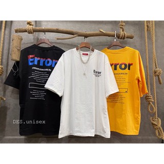 Áo thun Error Unisex form rộng [ HÌNH THẬT ]