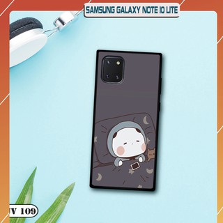 Ốp lưng điện thoại Samsung Galaxy Note 10 Lite - lưng nhám viền dẻo